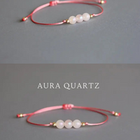 Aura Rose Quartz Bracelet