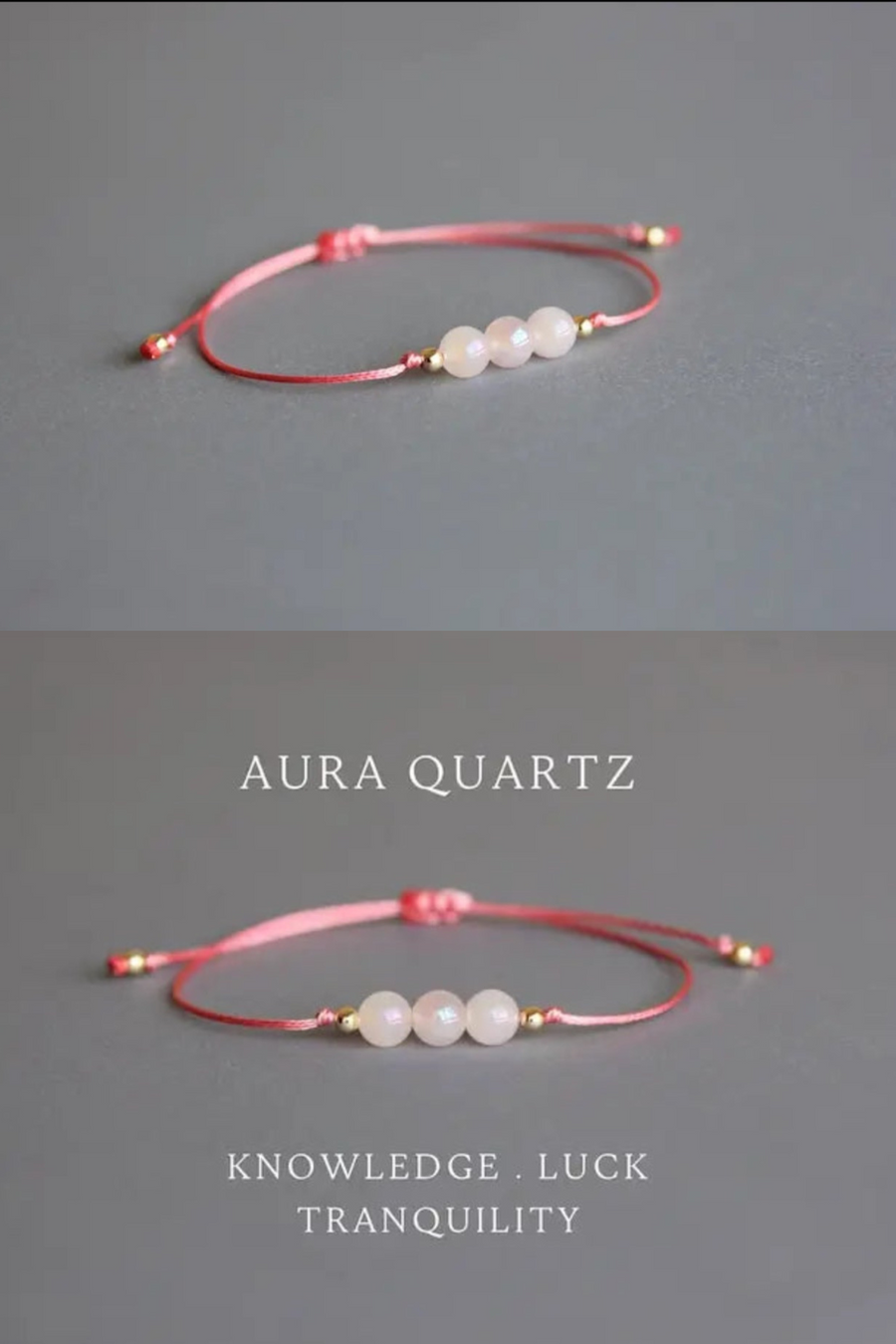 Aura Rose Quartz Bracelet