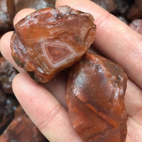 Natural Rough Raw Carnelian Stone