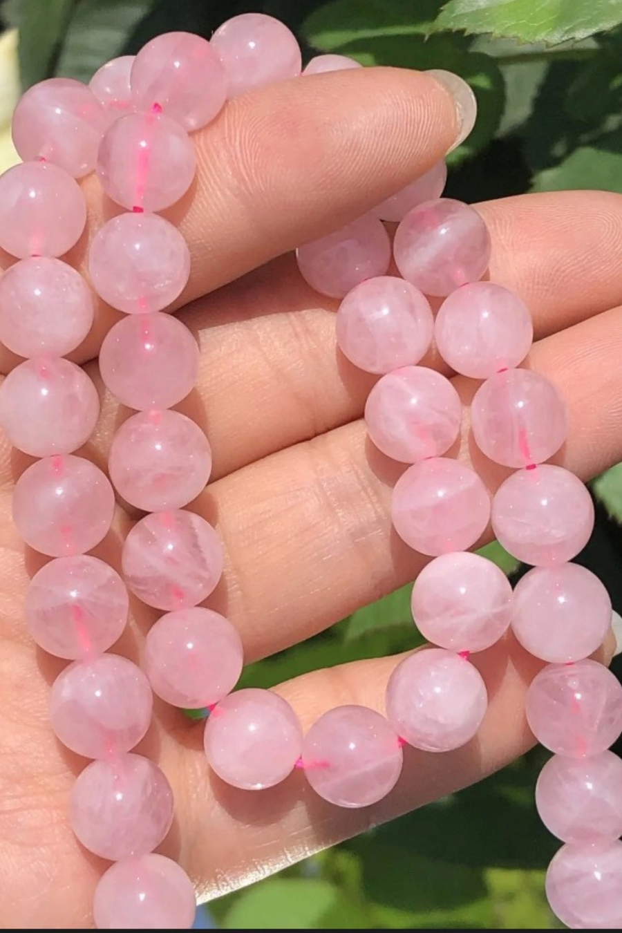 AAA Natural Madagascar Rose Quartz Stone Bead Supply