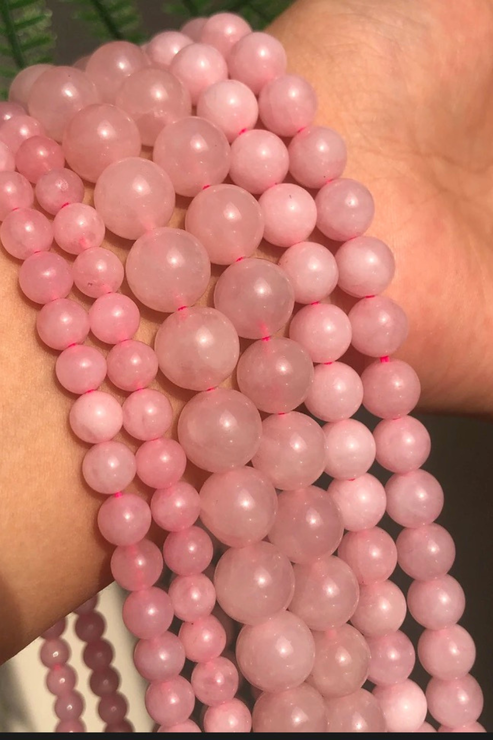 Madagascar Rose Quartz Bead 4/6/8/10mm