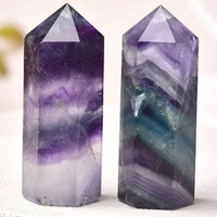 Natural Rainbow Fluorite Tower