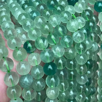 Natural Green Fluorite Bead