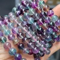 Natural Rainbow Fluorite Bracelet