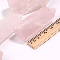 Natural Rose Quartz Tower