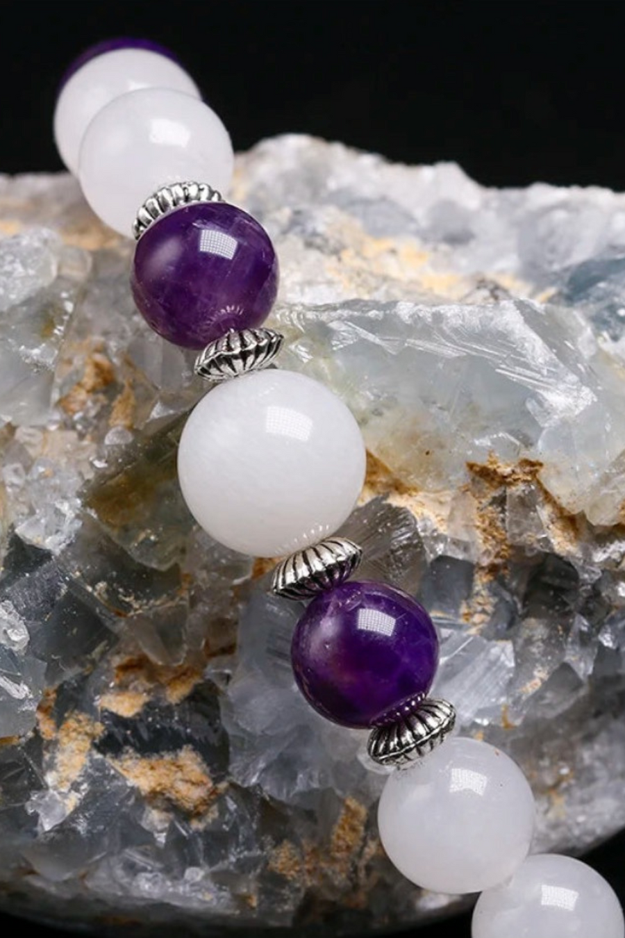 Natural Amethyst Bracelet