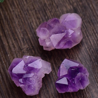 50/100g Natural Amethyst Raw Small Cluster