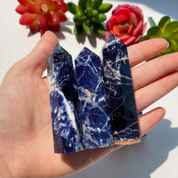 Natural Sodalite Tower