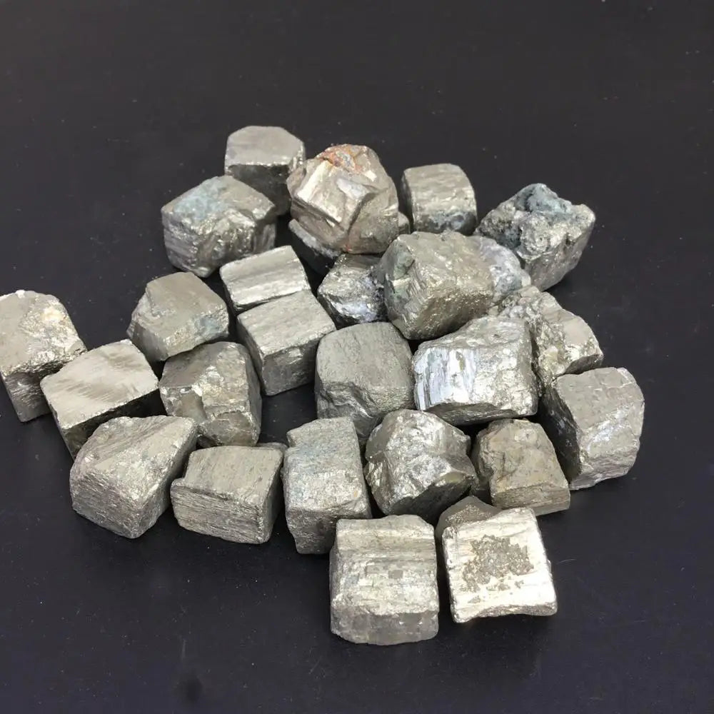 Natural High Density Pyrite Cube