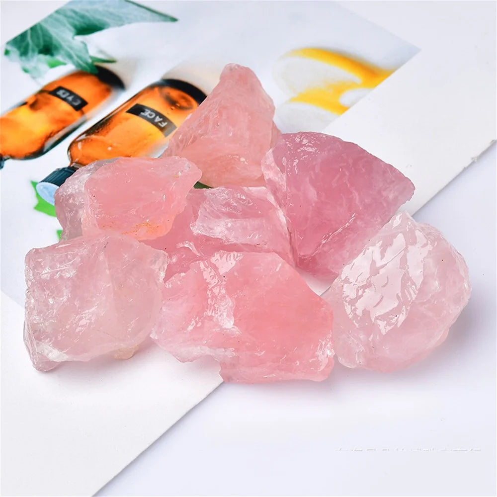 Natural Big Raw Rose Quartz