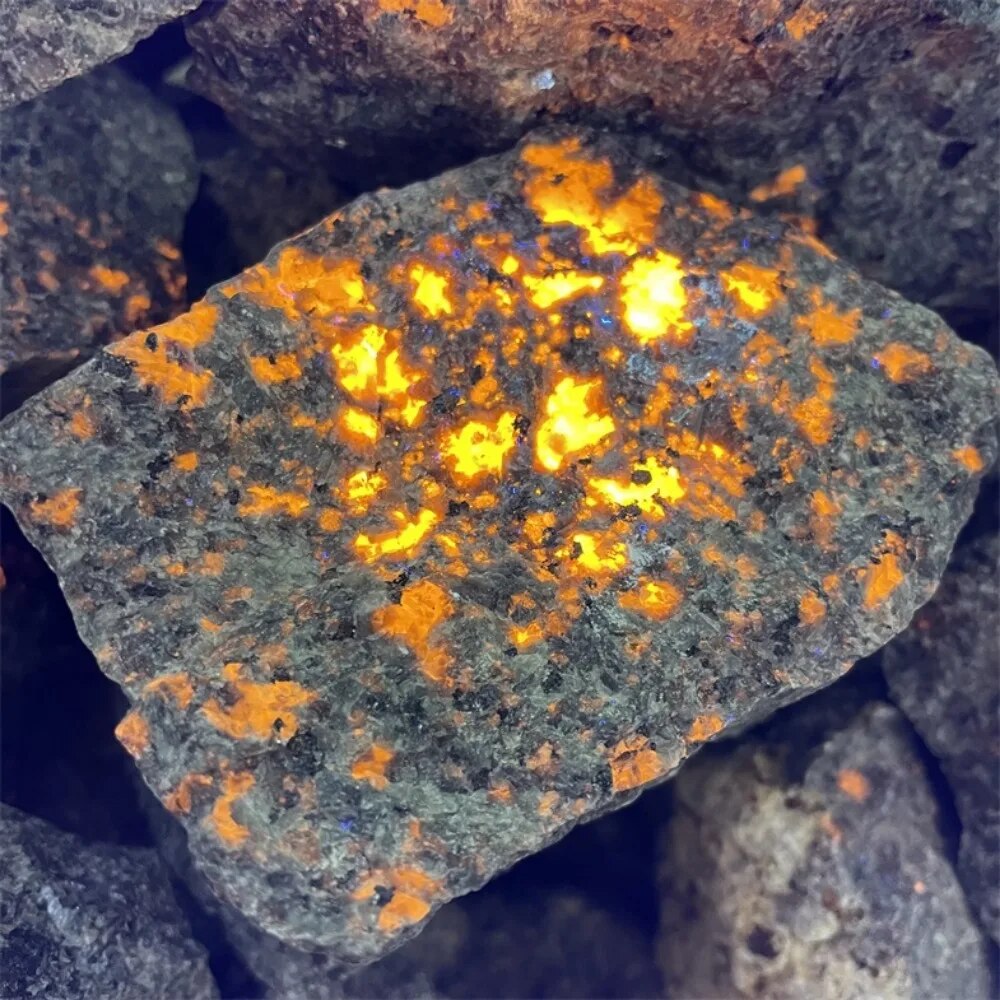 Natural American Yooperlite Flame Stone