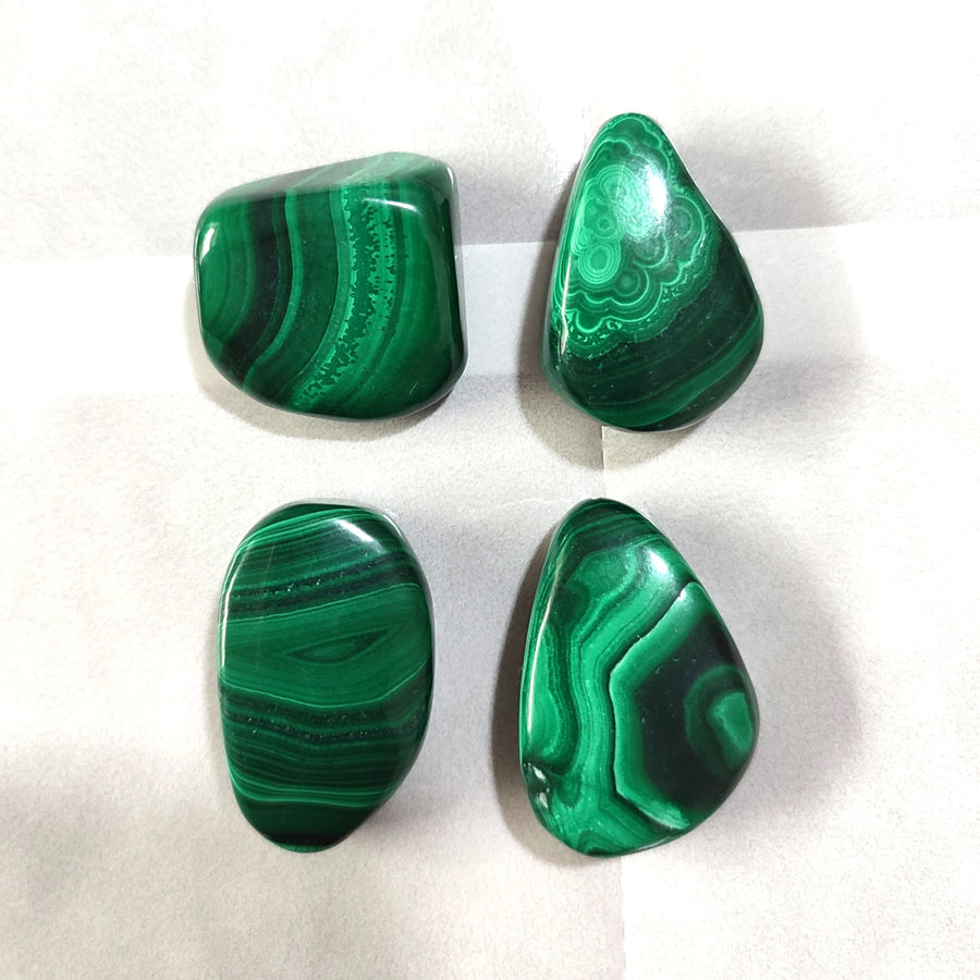 1pc Natural Malachite Tumble Stone