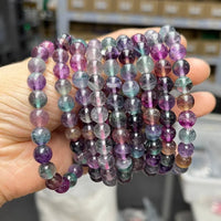 Natural Rainbow Fluorite Bracelet