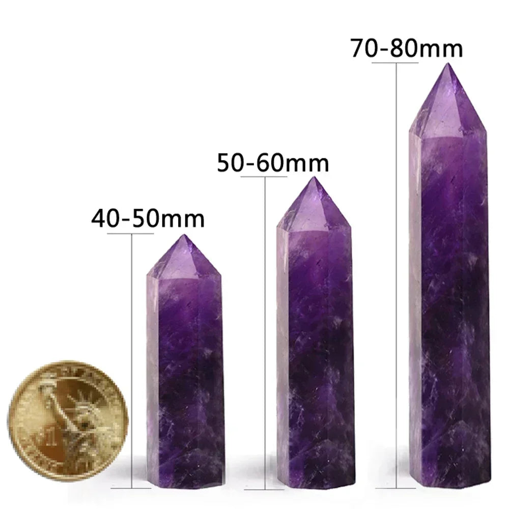 Natural Healing Crystal Tower