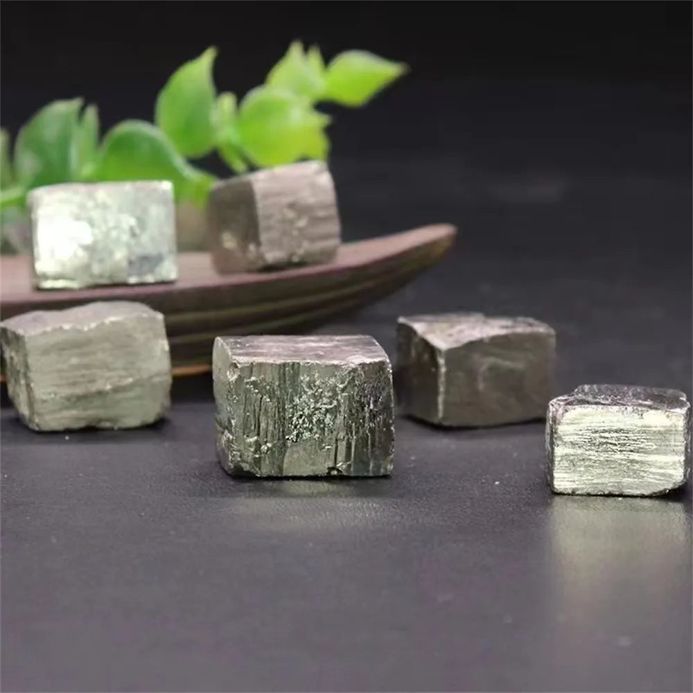 Natural High Density Pyrite Cube