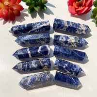 Natural Sodalite Tower