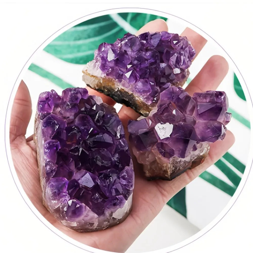 Natural Amethyst Cluster Druzy