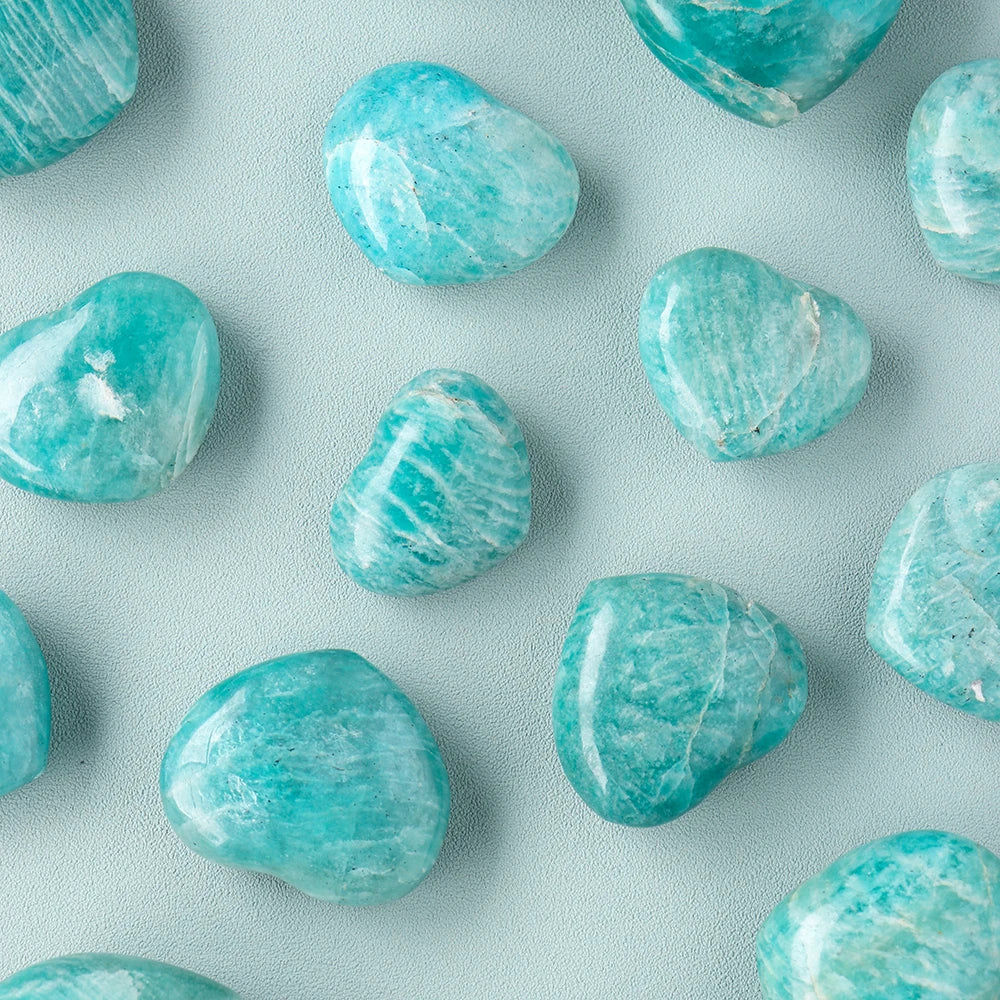 High Quality Amazonite Heart