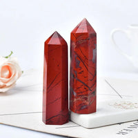 Natural Red Jasper Tower