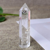 Natural Crystal Clear Quartz Crystal Point Wand