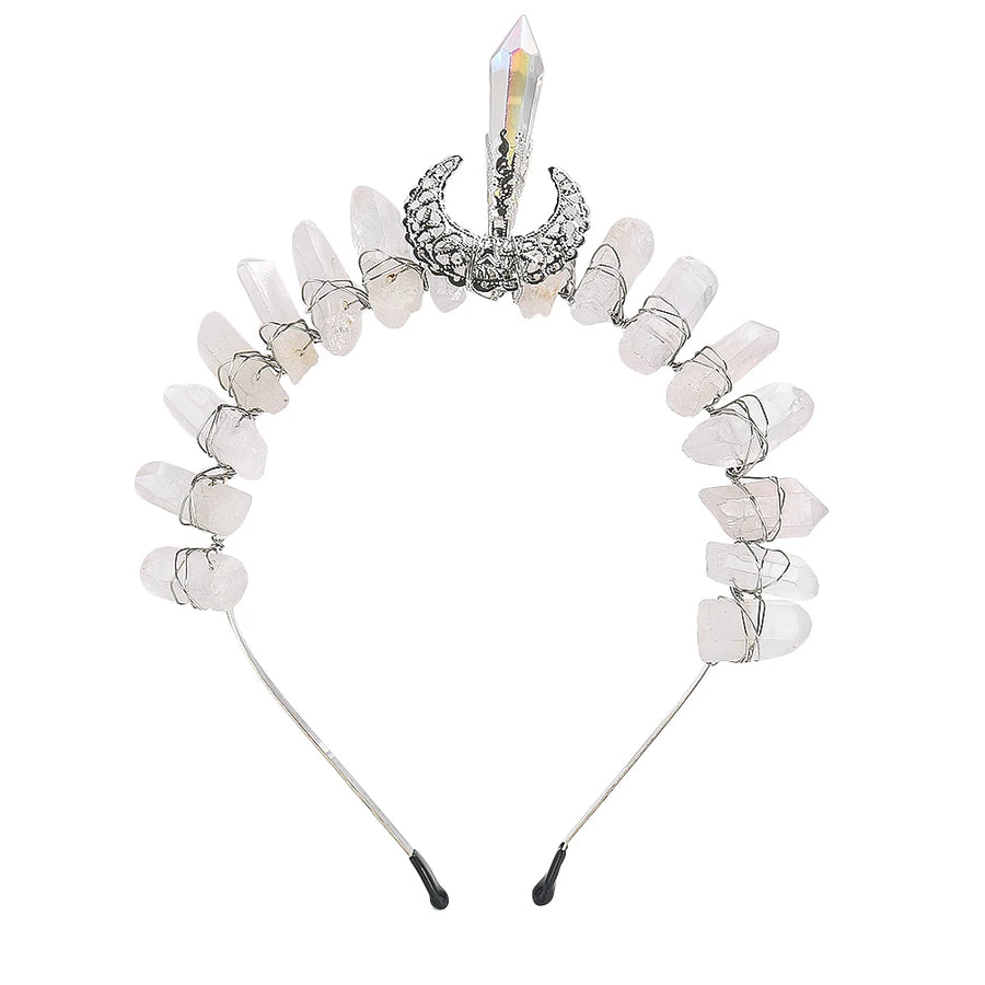 Clear Quartz Headband