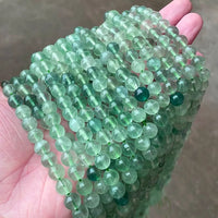 Natural Green Fluorite Bead