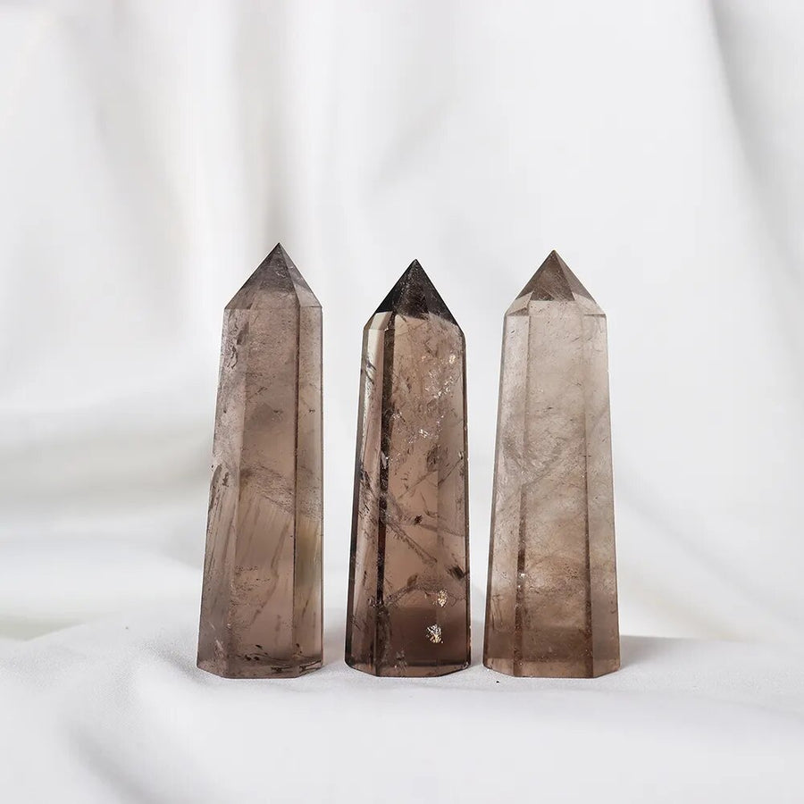 Natural Crystal Tower Smoky Quartz