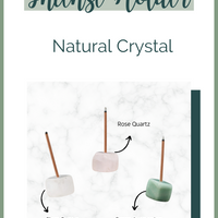 Crystal Stone Incense Holder