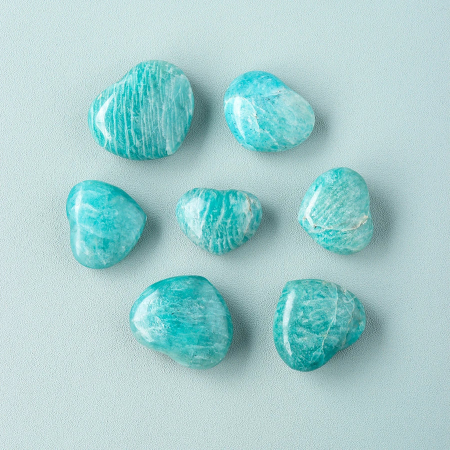 High Quality Amazonite Heart