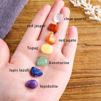 Natural Seven Chakras Health Energy Crystal Set Crystal Bowl For Yoga