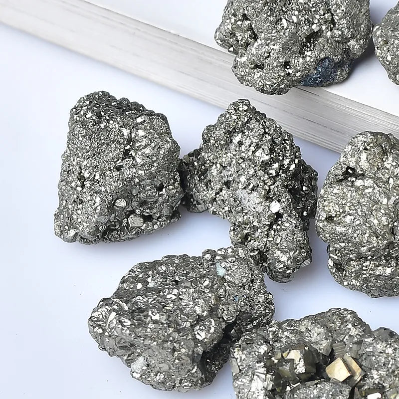 Raw Pyrite Chunk Pyrite Cluster