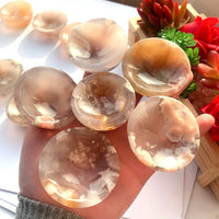 Natural Sakura Flower Agate Bowl