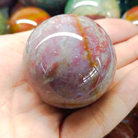 Natural Sea Jasper Sphere