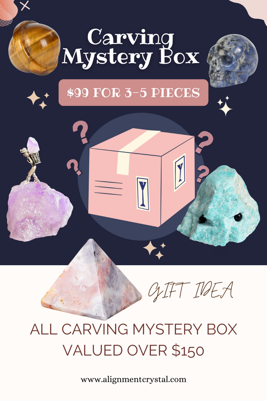 All About That Carving Crystal Mystery Box