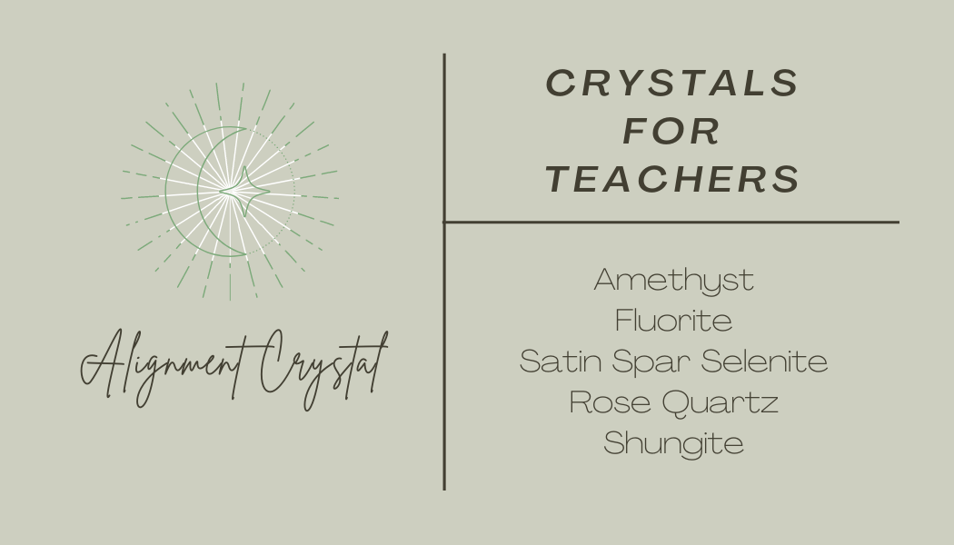 Crystal Set Unique Teacher Appreciation Gift Idea For Teacher