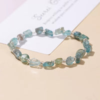 Gemstone Chip and Seed Bead Bracelet